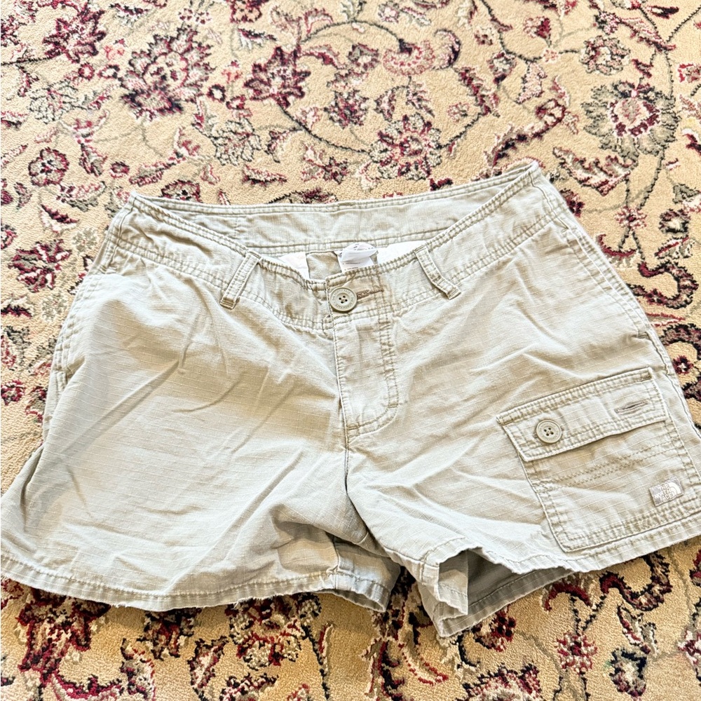 The North Face Women's Light green Cargo Shorts